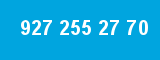 927 255 27 70 927 255 27 70